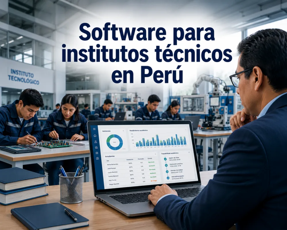 Software para institutos técnicos en Perú: la herramienta clave para una gestión educativa moderna